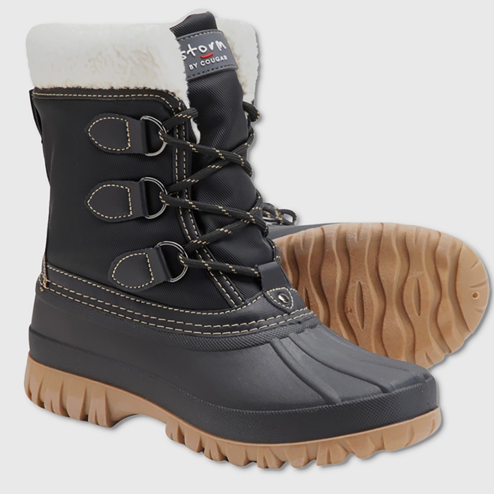 Storm By Cougar Cassidy-V Boots - NWT Womens Size 6 Black /‎ Multi - #44743-TOP2